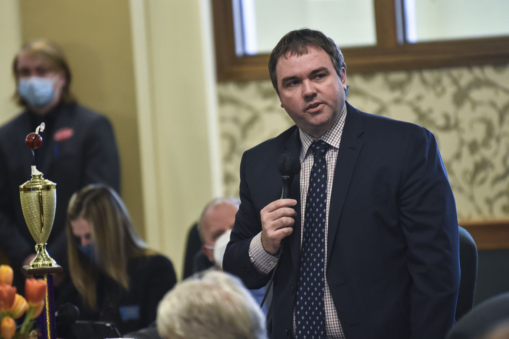 Sen. Ryan Lynch, D-Butte,